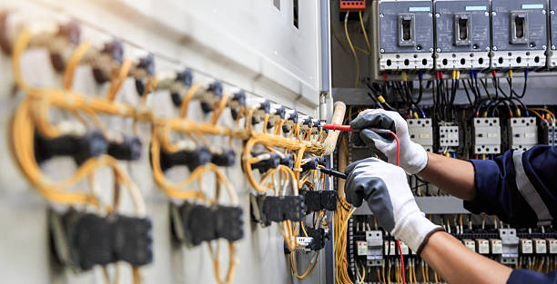 Professional Electrician technician working in Biddeford, ME